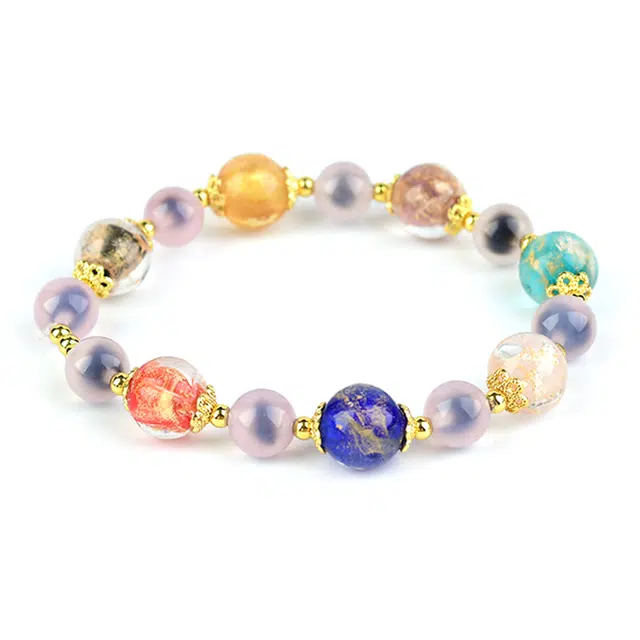 谧月珠宝 轻奢 高级  招财纳福转运 吉祥安康复古 国潮宫廷风 小众 糖心 玛瑙 玉石手串 女款