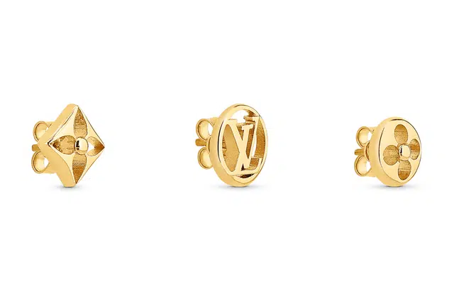 Louis Vuitton Monogram Three-Piece Set Earrings