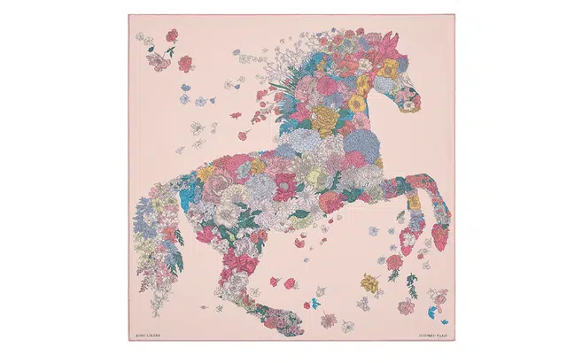 HERMES Robe Legere scarf