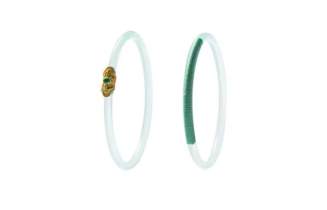 琳琯瑛 叮当彩线祥云年轻款 玉髓 手镯 女款