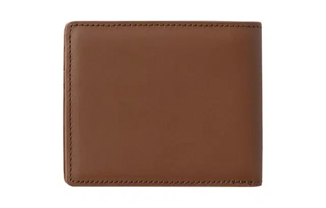 Carhartt WIP Logo Leather Wallet Brown