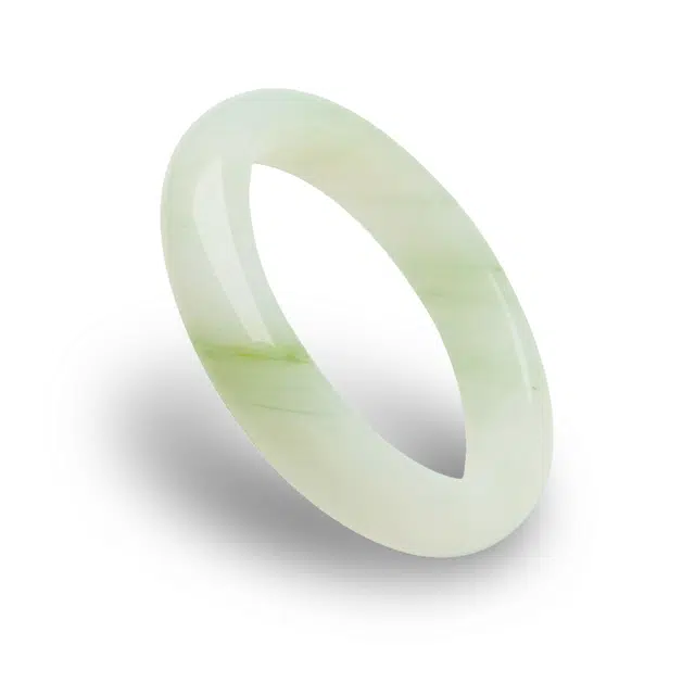 琳琯瑛 紫罗兰冰透玉 玉髓 玉石手镯 女款