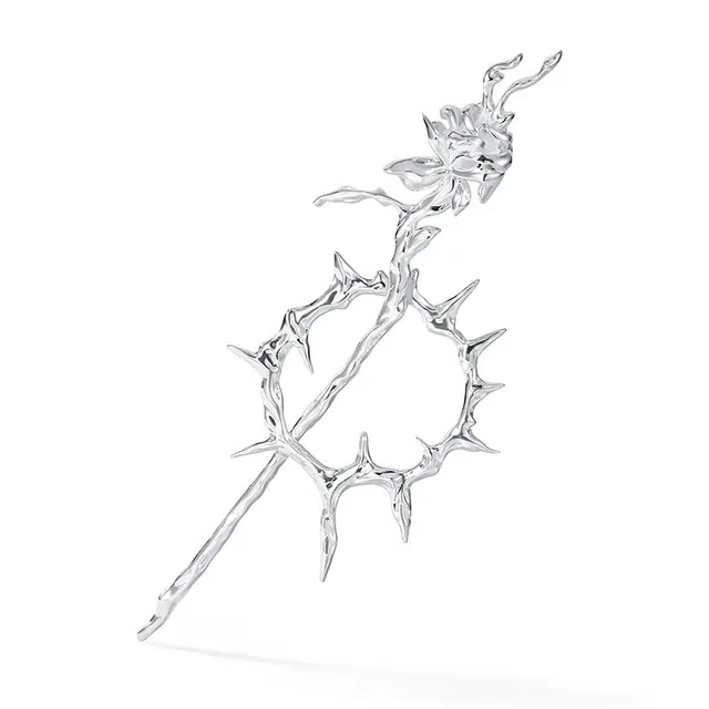 秦福炫 玫瑰花发饰 新中式古风精致轻奢 发簪 女款