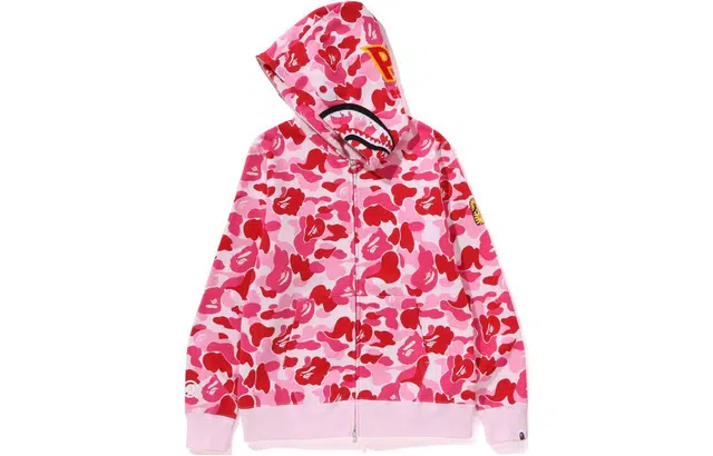 A BATHING APE Abc Camo Shark Full Zip Hoodie