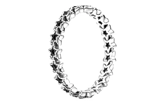 Pandora Asymmetric Star Ring