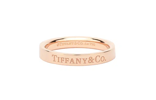 TIFFANY CO. Tiffany Co. 18K 3mm