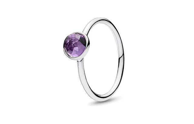 Pandora February Birthstone Ring