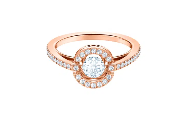 Swarovski Sparkling Dance Ring Gold