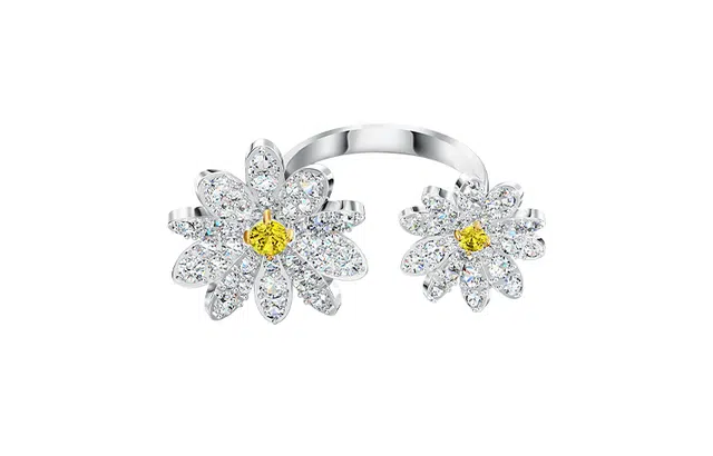 Swarovski Eternal Flower Silver Ring