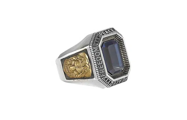 Ruibeila Lion Head 925 Silver Ring