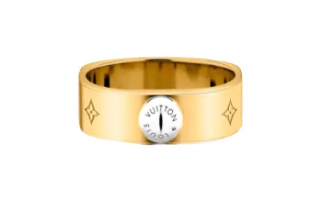 LOUIS VUITTON Ring Nanogram