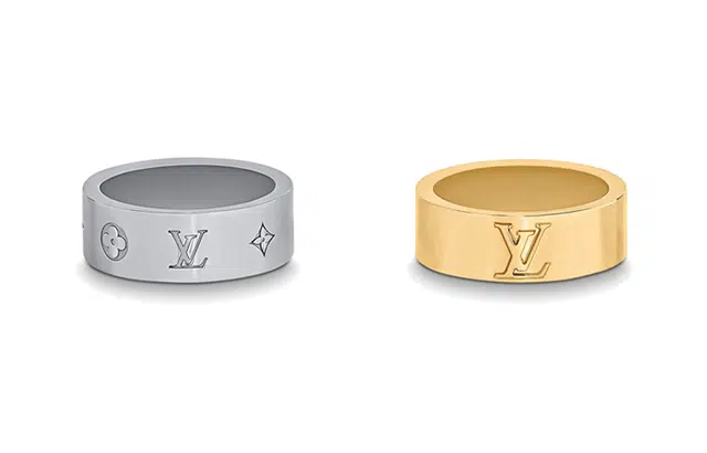 Louis Vuitton Instinct Ring Gold Gray