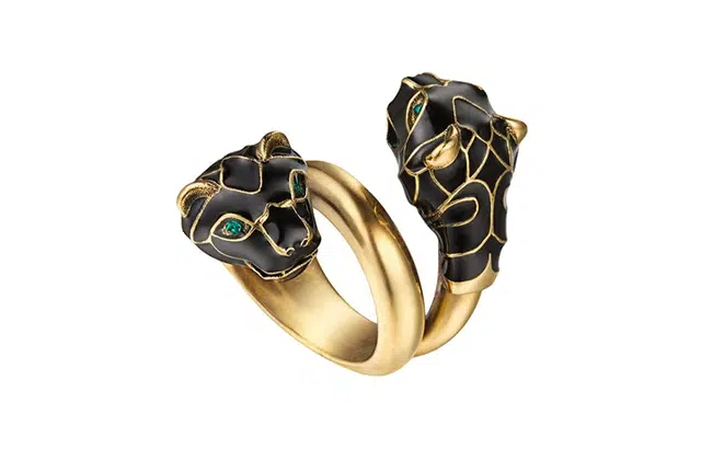 Gucci Double Tiger Head Ring