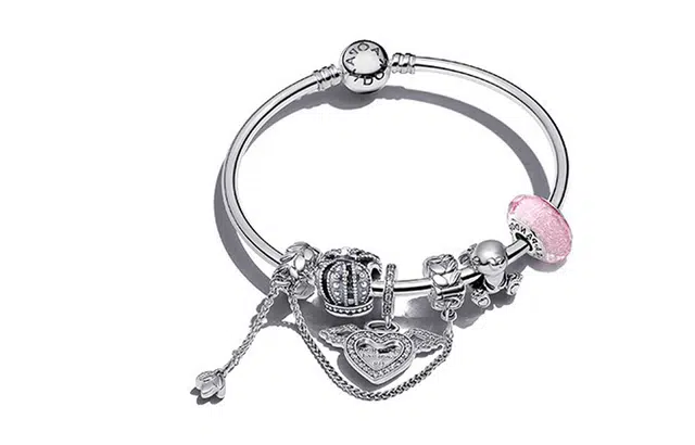 Pandora Charm Bracelet Set Silver