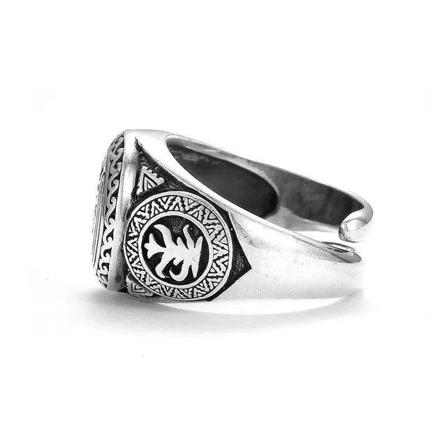 次世 民族风印第安人像 戒指 男款