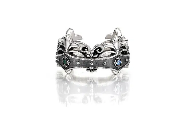 克拉日记 皇冠 高级感小众设计感 合金 戒指 男女同款情侣款