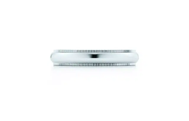 Tiffany & Co. Bead Edge Ring Silver