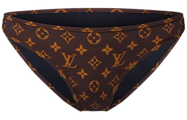 LOUIS VUITTON Monogram Bikini Bottoms Logo 1