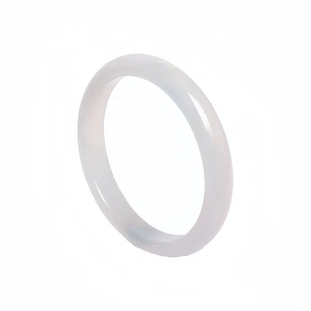 七小匠 国风 简约  民族风复古 白月光 玉髓 手镯 女款