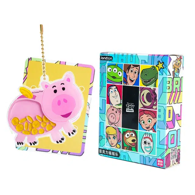 简动文创 玩具总动员摇摇乐系列 谷圈挂件