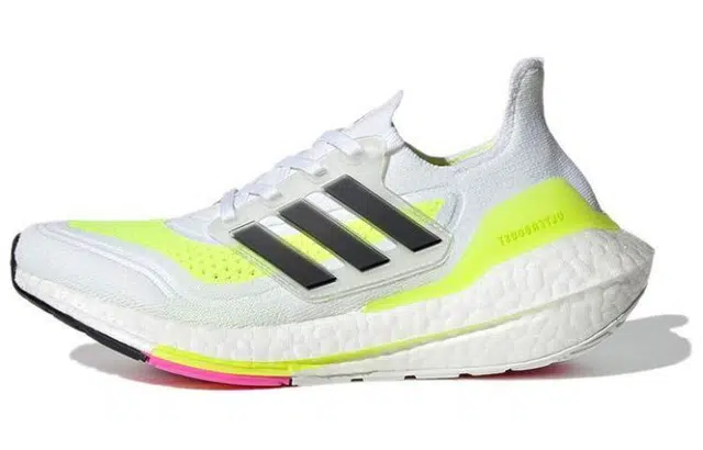 adidas Ultraboost 21 White Yellow