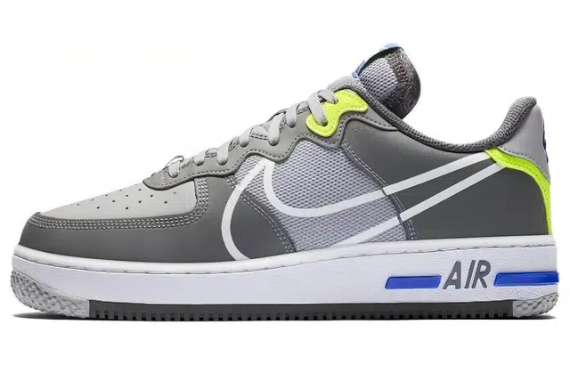Nike Air Force 1 React Low Grey Green