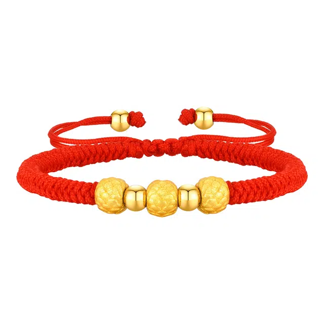 恋朵 小众轻奢 手工编织转运珠 合金 手链 男女同款情侣款