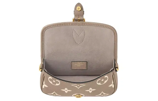 LOUIS VUITTON Diane Tourterelle Creme nano