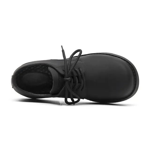 Dounkol Derby Thick Sole 5cm Black Warrior