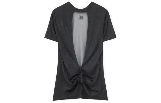 LOEWE Knot Top In Silk And Viscose T