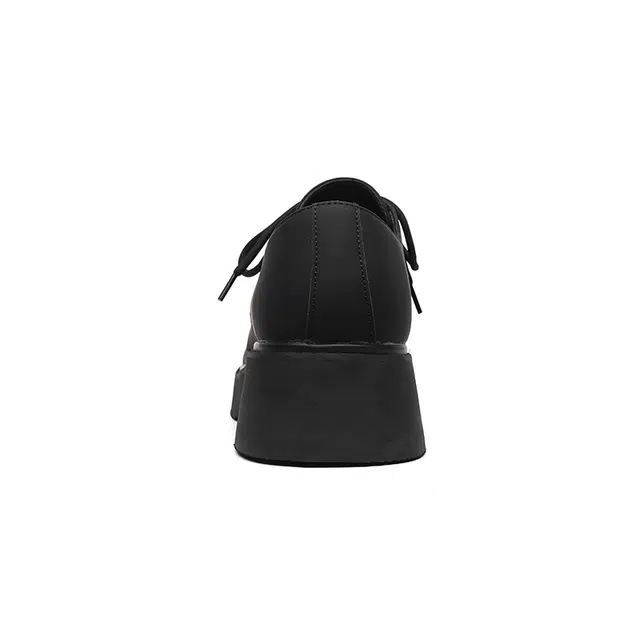 Dounkol Derby Thick Sole 5cm Black Warrior