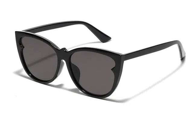 肯默 复古潮流大镜片全框 蝶形 太阳眼镜 男女同款情侣款