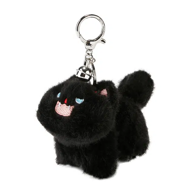 钵提 炸毛小宠猫 可爱炸毛小猫钥匙扣 玩偶 毛绒挂件