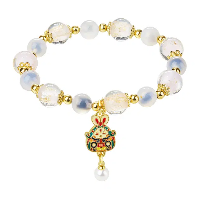 迷颂玛 民族风复古手串时尚高级感串珠半糖手链 闺蜜仪式感国风手饰 女朋友纪念日仪式感吉祥礼盒套装 玛瑙 小众设计简约首饰 女款