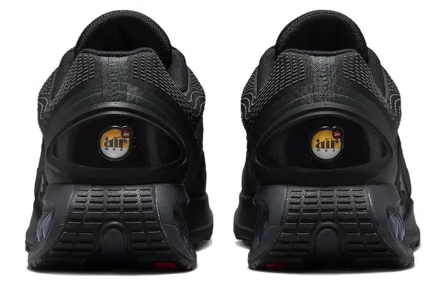 Nike Air Max Dn Black and Dark Smoke Grey