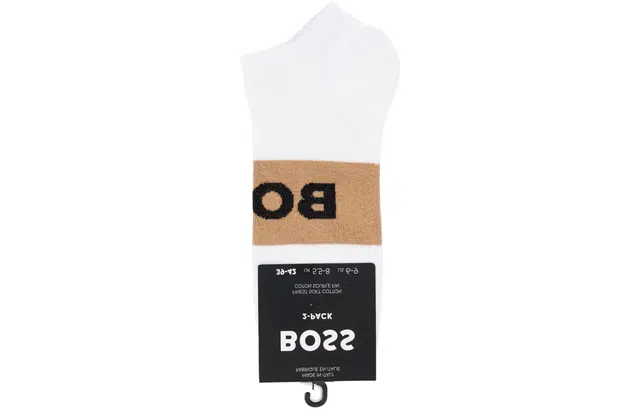 HUGO BOSS Two-Pack of Ankle-Length Socks with Logo Details 2