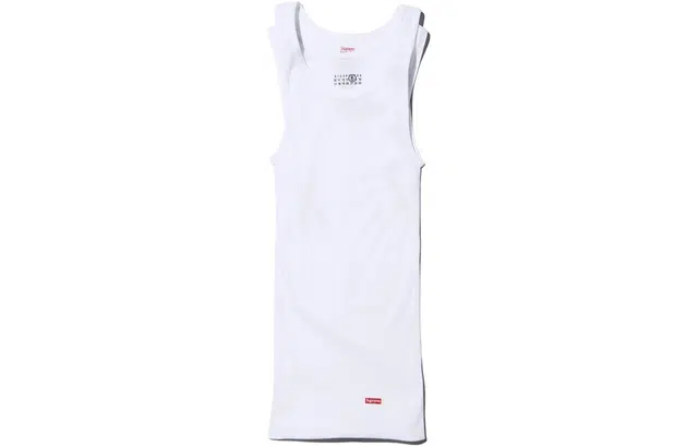 Supreme x MM6 Maison Margiela SS24 WEEK7 TAGLESS TANK TOP