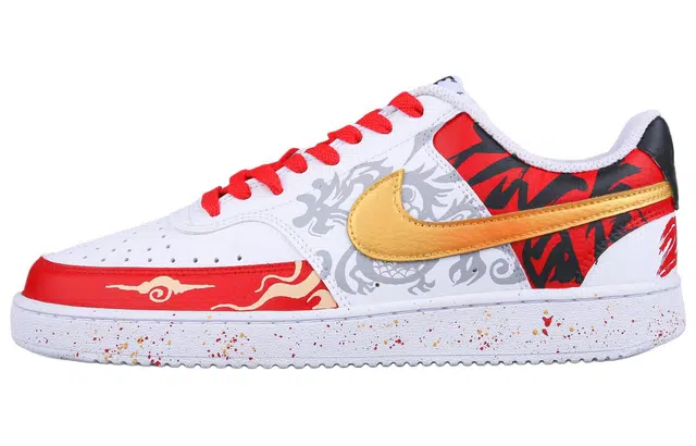 Nike Court Vision Low "Red Black"