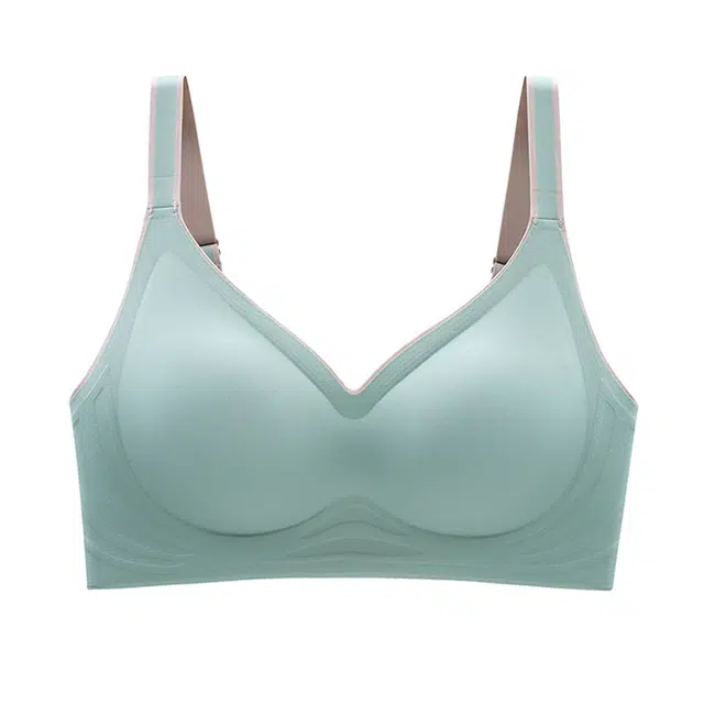 芬腾 无痕果冻条防滑防下垂聚拢薄款收副乳无钢圈文胸 女款