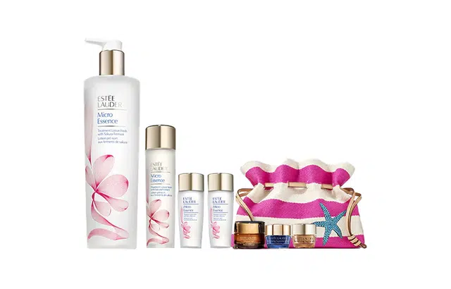 雅诗兰黛 樱花水美肌探索 护肤套装 清爽