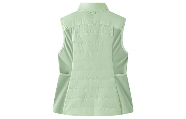 艾莱依 轻户外设计感拼接保暖纯色立领拉链羽绒服 女款