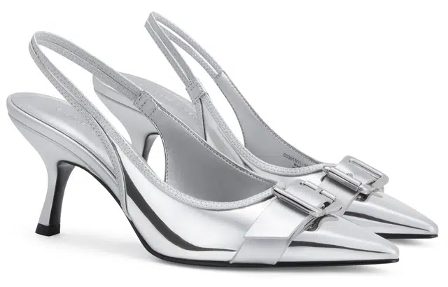 CHARLESKEITH ck PU 7.7cm BlackChalkSilver