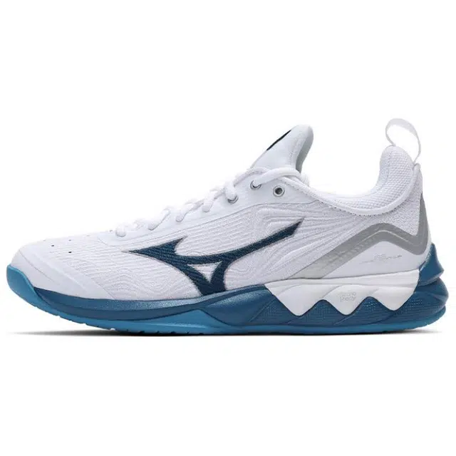 Mizuno Luminous 2 White Blue Silver