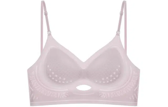 二三二三 纯色薄款无痕镂空聚拢文胸 女款