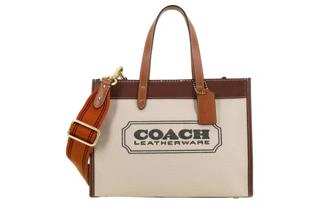 COACH Field 30 Logo Tote