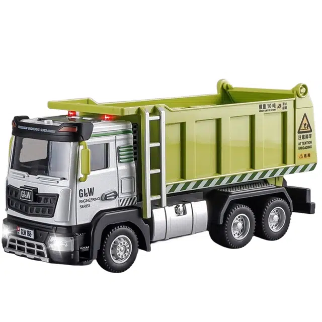 卡威 合金工程车玩具 运输车卡车 成品模型