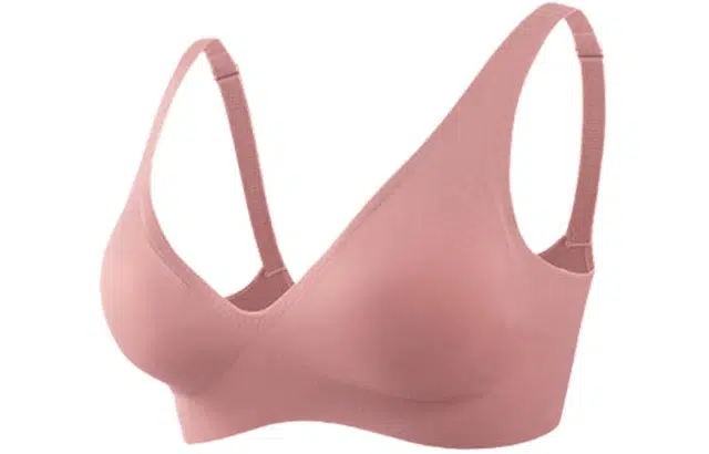 二三二三 纯色外扩胸型小胸聚拢显大无钢圈文胸 女款