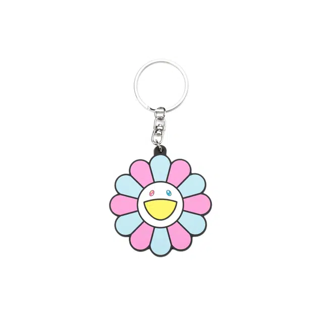 Takashi Murakami Flower Rubber Keyring