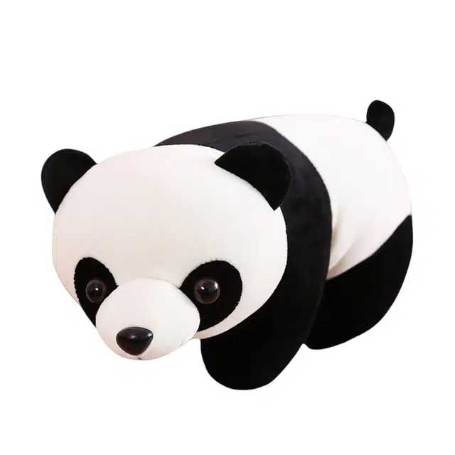 狐狸仙 软体趴趴国宝大熊猫 玩偶 毛绒公仔