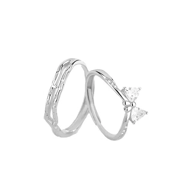 万娜 公主梦 小众轻奢仙女风高级感 合金 戒指 男女同款情侣款